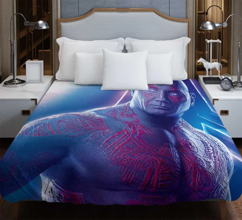 Drax the Destroyer in Avengers: Infinity War: Dave Bautista Duvet Cover