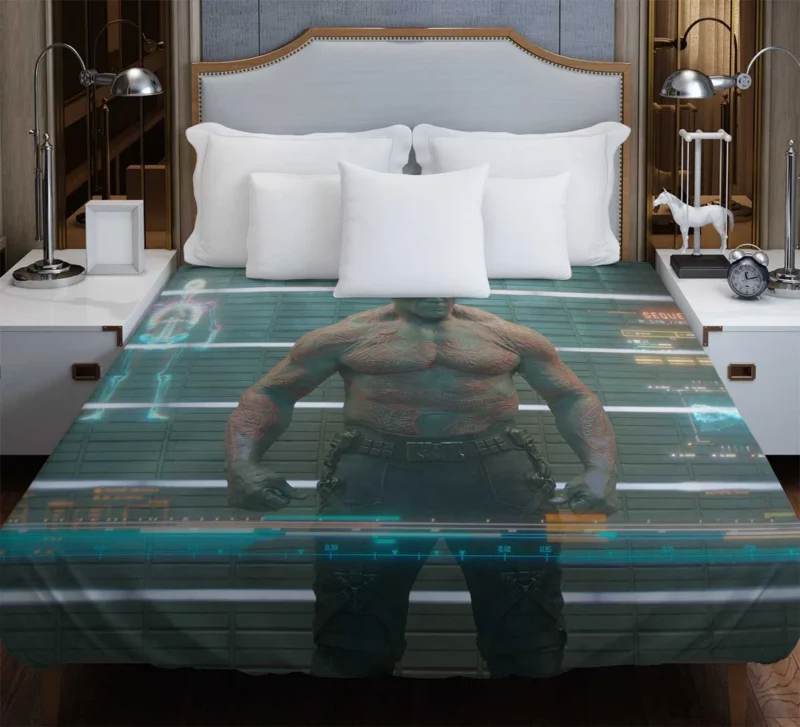 Drax the Destroyer in Guardians of the Galaxy Duvet Cover