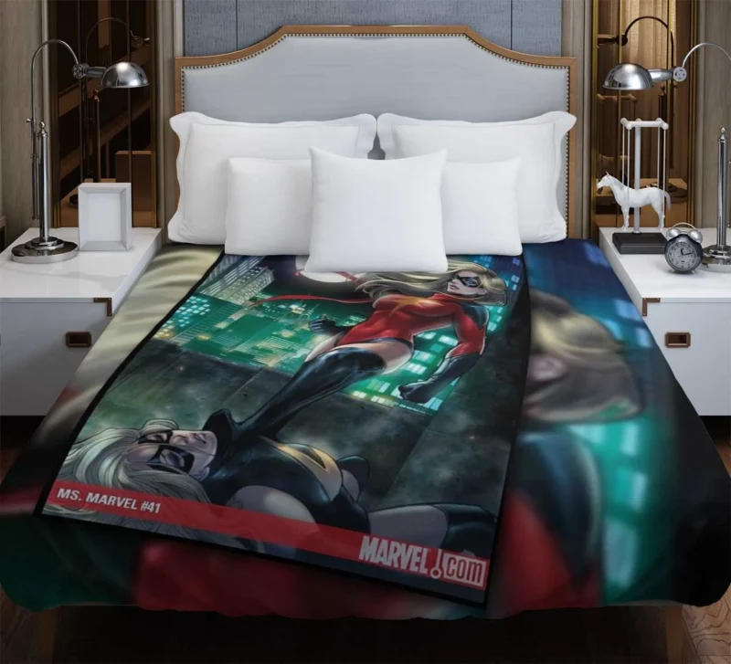 Earth 616: Dive into the Marvel Universe Duvet Cover