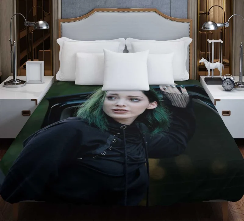 Emma Dumont as Polaris in The Gifted TV Show Duvet Cover