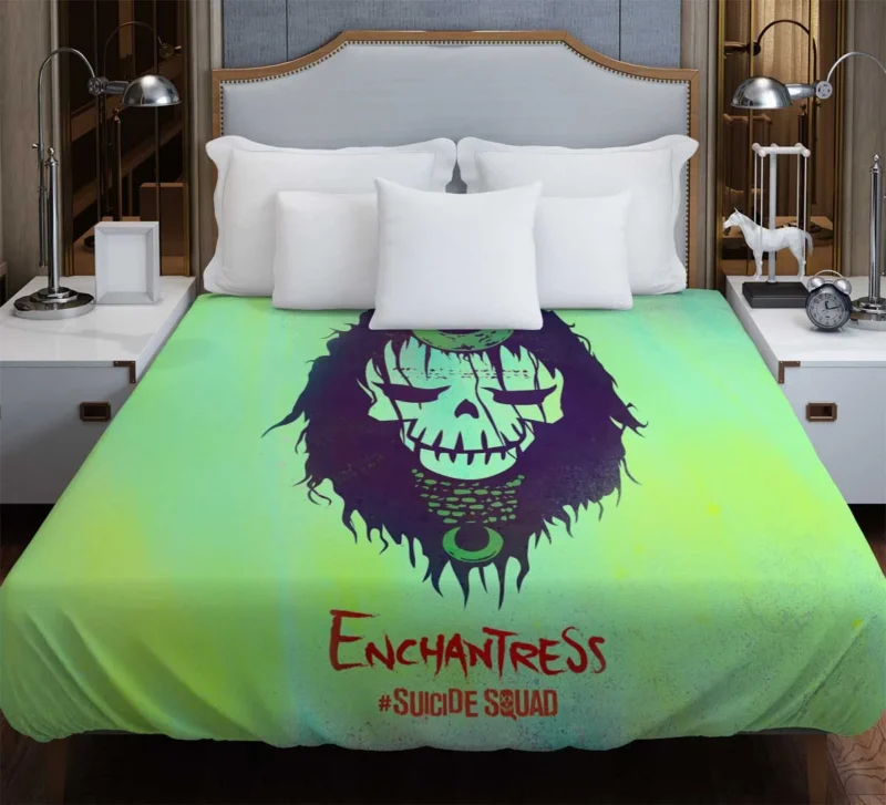Enchantress: The Enigmatic Character of Suicide Squad Duvet Cover