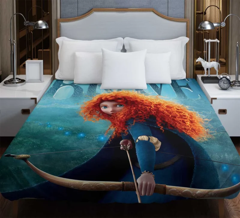 Experience the Epic Journey of Merida in Brave Duvet Cover