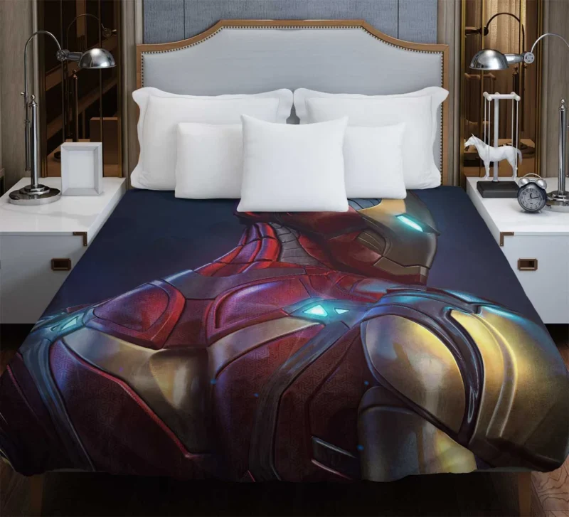 Explore the Iron Man Universe Duvet Cover