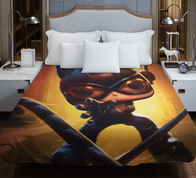 Funkoverse Strategy Game: DC Comics Catwoman Duvet Cover