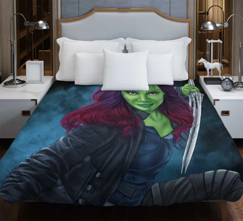 Gamora Comics: Guardians of the Galaxy Icon Duvet Cover