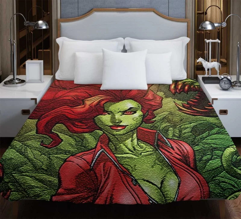 Gotham City Sirens Comics: Poison Ivy Intriguing Tale Duvet Cover