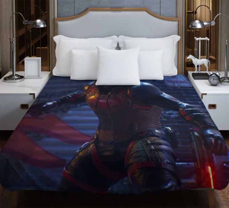 Gotham Knights: Jason Todd Transformation to Red Hood Duvet Cover