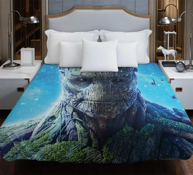 Guardians of the Galaxy: Groot Heroic Journey Duvet Cover