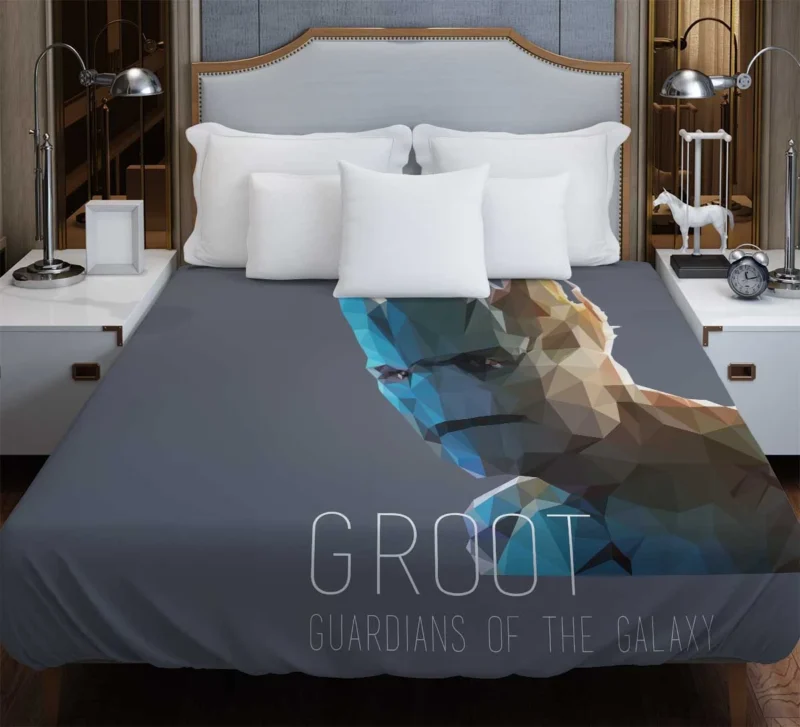 Guardians of the Galaxy Movie: Groot Journey Duvet Cover