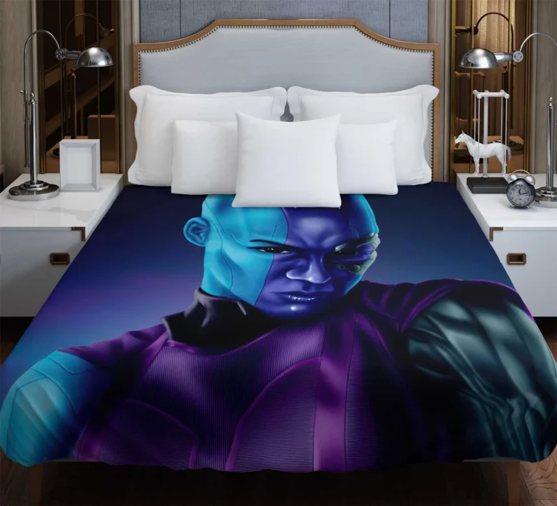 Guardians of the Galaxy: Nebula Role Explored Duvet Cover