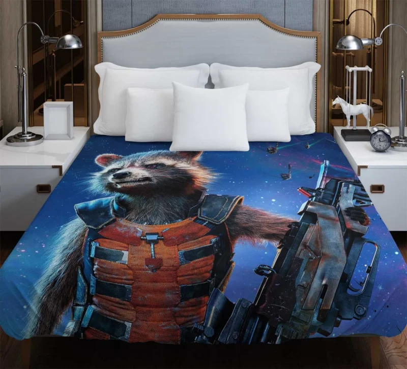 Guardians of the Galaxy: Rocket Raccoon Cosmic Odyssey Duvet Cover