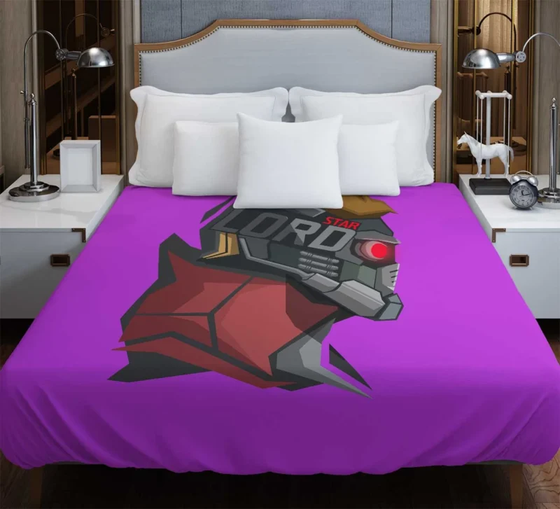 Guardians of the Galaxy: Star Lord Quest Duvet Cover