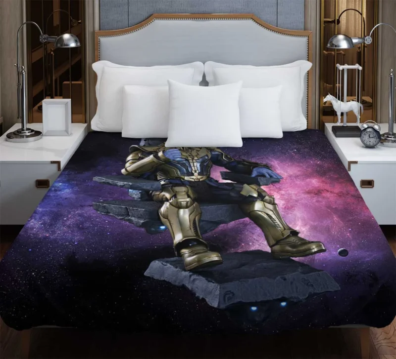 Guardians of the Galaxy: Thanos Presence Duvet Cover