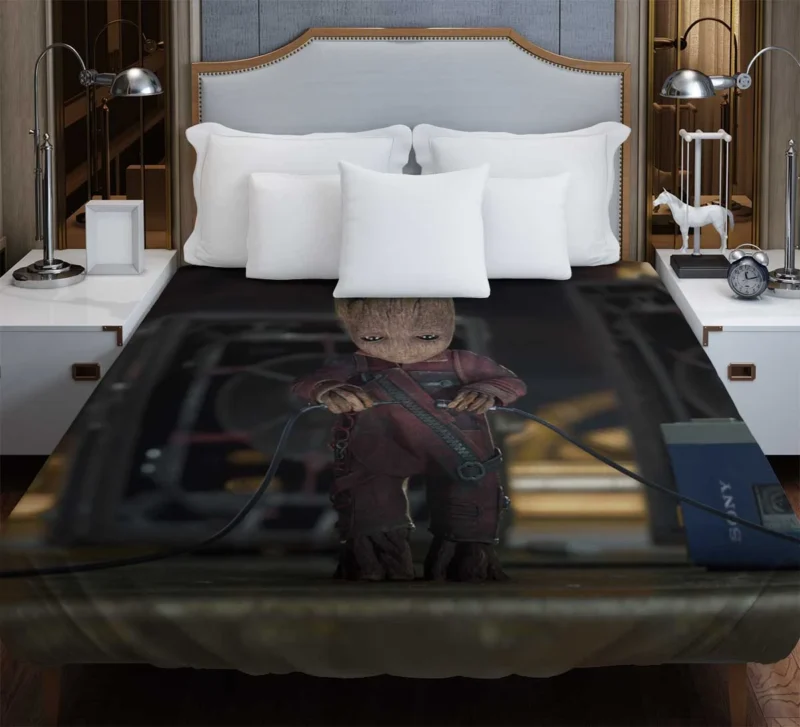 Guardians of the Galaxy Vol. 2: Groot and Yondu Duvet Cover