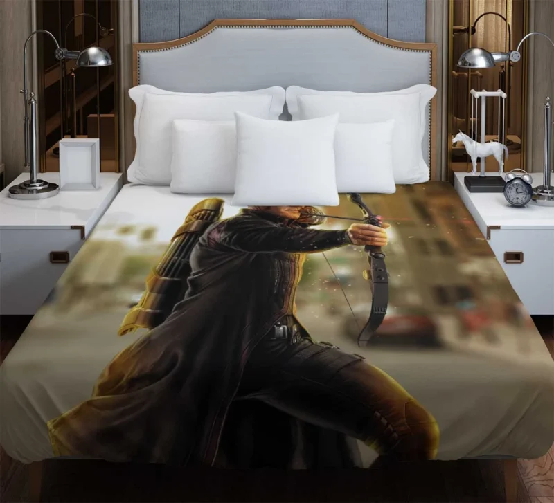 Hawkeye in Avengers: Age of Ultron Duvet Cover