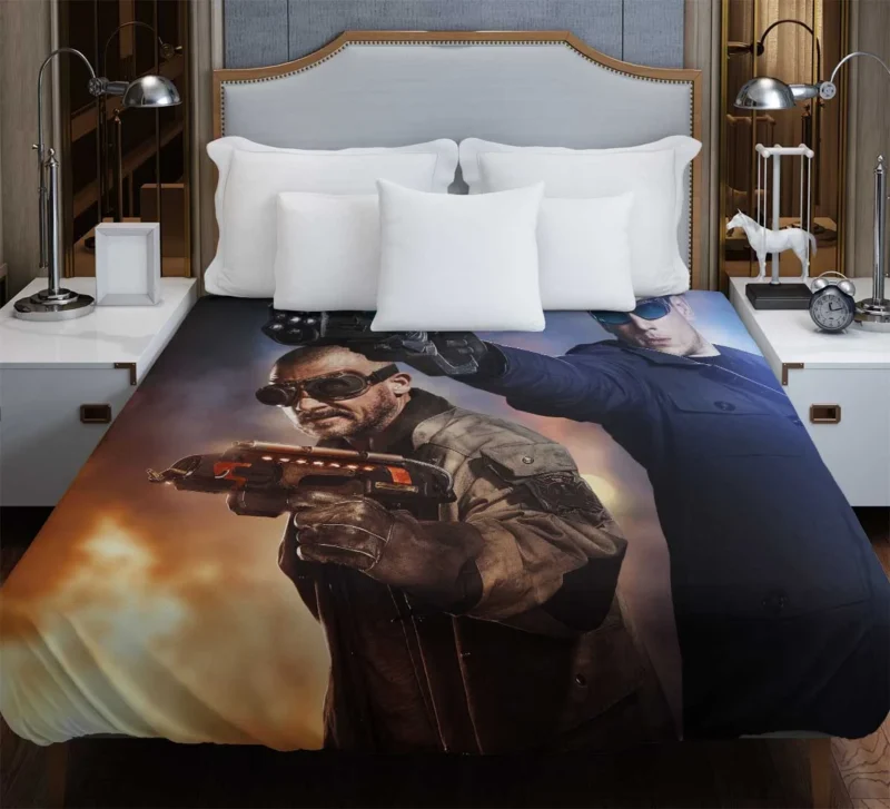 Heat Wave in The Flash (2014) TV Show Duvet Cover