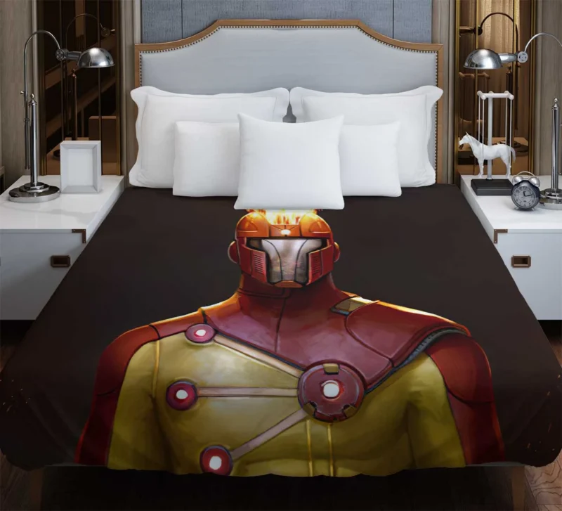 Injustice 2: Firestorm Role in the Game Duvet Cover