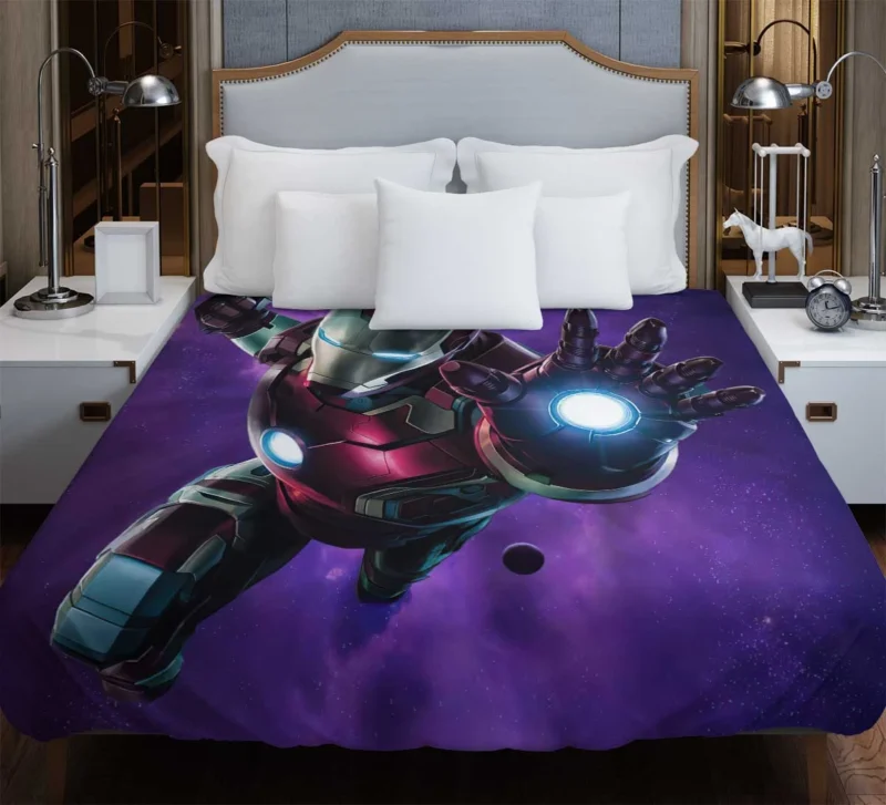 Iron Man and the Armor Adventures Duvet Cover