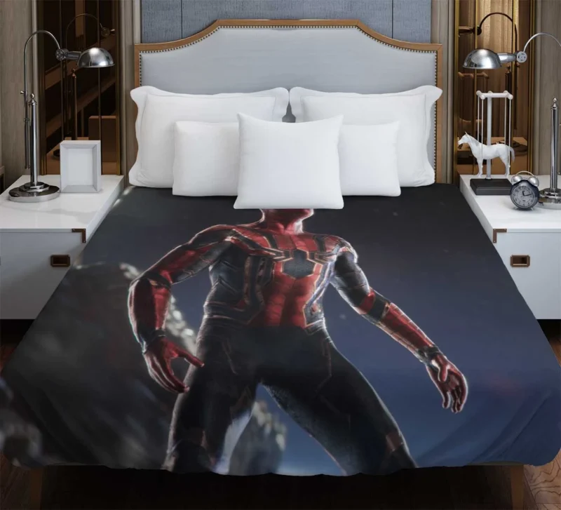 Iron Spider Debut in Avengers: Infinity War Duvet Cover