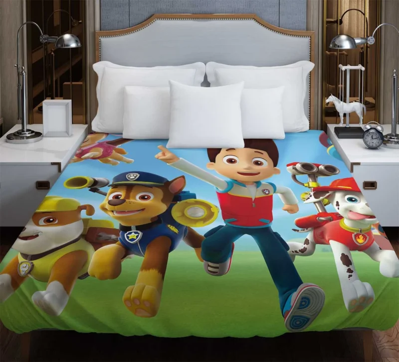 Join the Adventure with Paw Patrol TV Show Duvet Cover