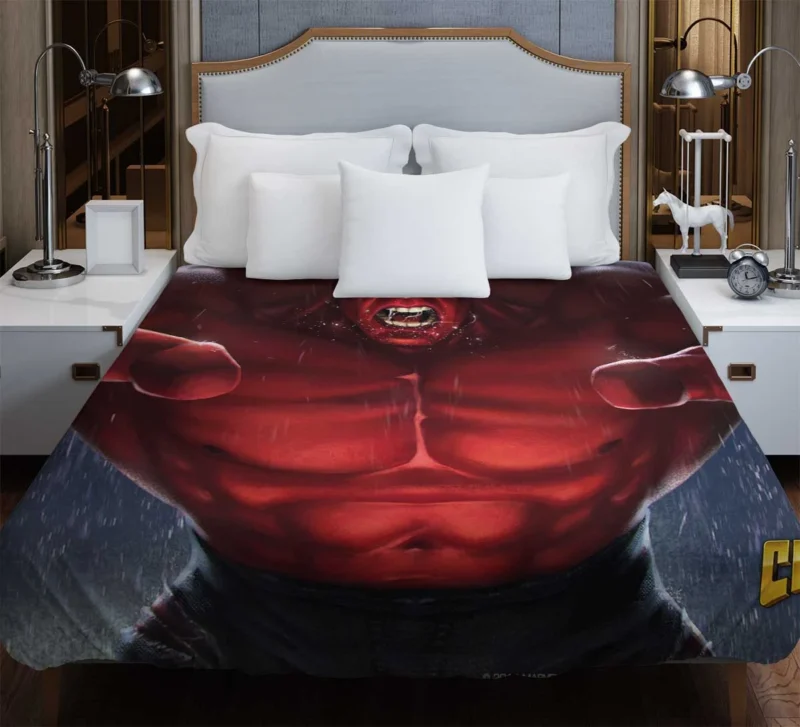 MARVEL Contest of Champions: Command Red Hulk Power Duvet Cover