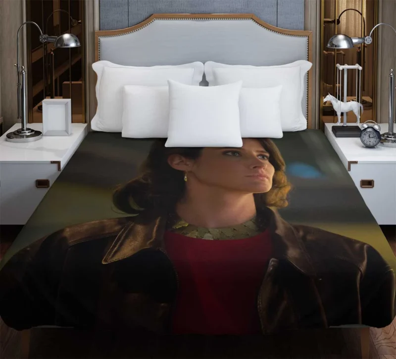 Maria Hill Appearance in Avengers: Age of Ultron Duvet Cover