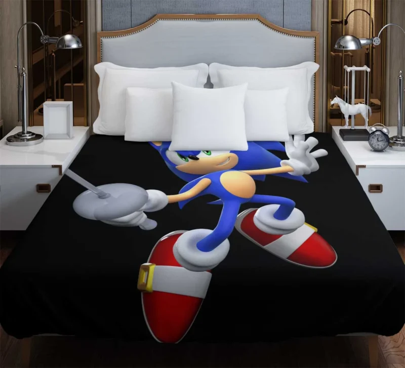 Mario & Sonic at the London 2012 Olympic Games Duvet Cover