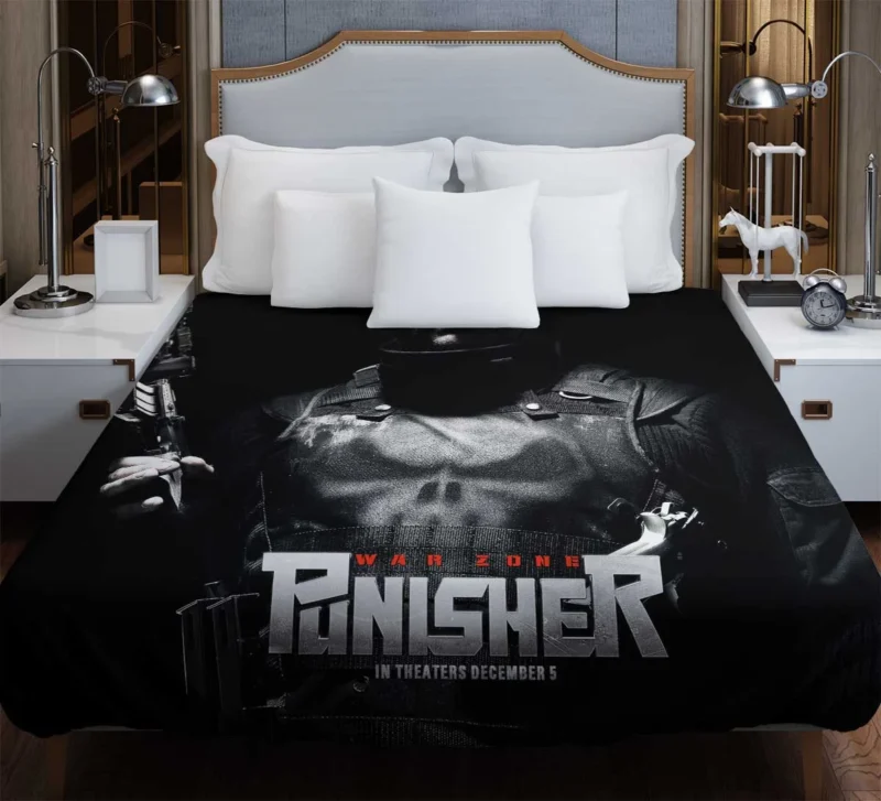 Marvel Comics: Deadpool Wacky Encounters with Punisher Duvet Cover