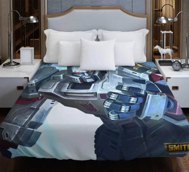 Megatron Ra: Unleash the Power in Video Game Duvet Cover