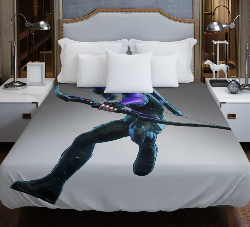 Play as Hawkeye in Marvel Ultimate Alliance 3 Duvet Cover