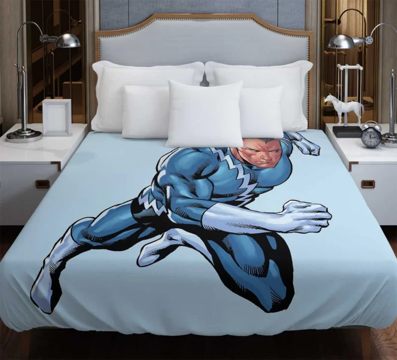 Quicksilver Comics: Speed into the World of Peter Maximoff Duvet Cover
