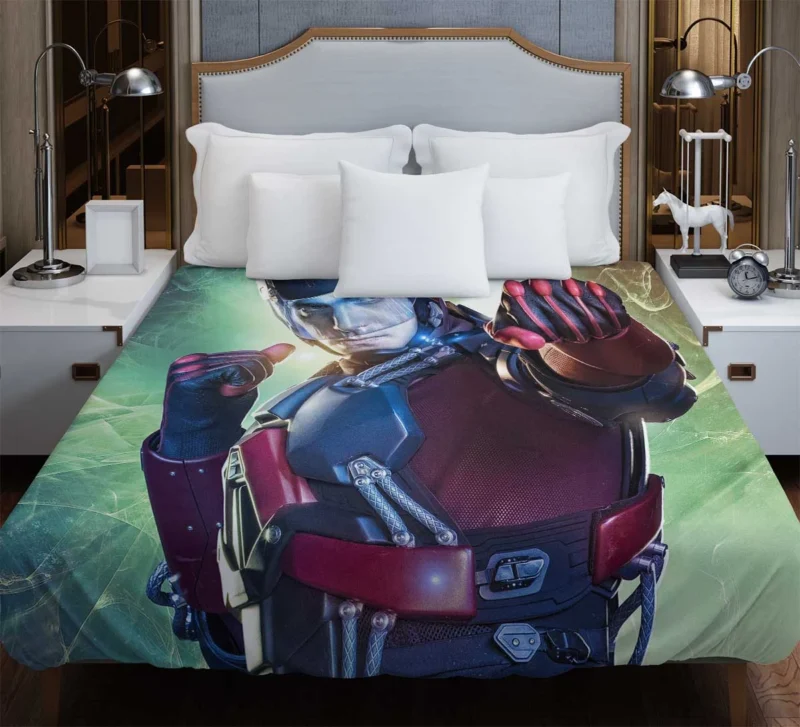 Ray Palmer Atom in DC Legends Of Tomorrow Duvet Cover