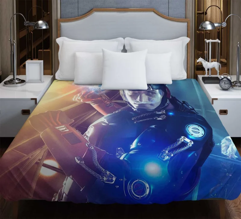 Ray Palmer as Atom in DC Legends Of Tomorrow Duvet Cover