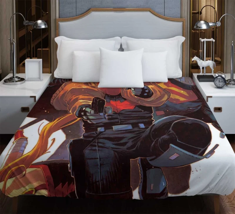 Red Hood and the Outlaws: Jason Todd Redemption Duvet Cover