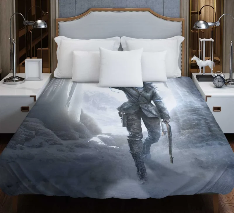 Rise of the Tomb Raider with Lara Croft Duvet Cover