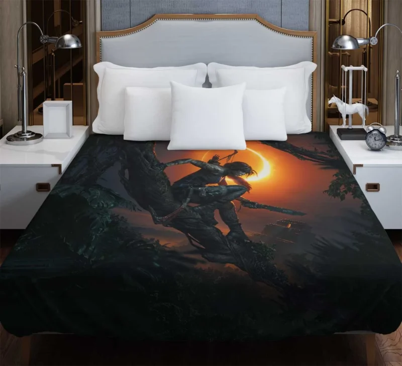 Shadow of the Tomb Raider Adventure Duvet Cover