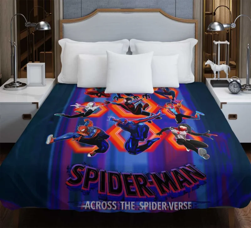Spider-Man: Across The Spider-Verse Sequel Duvet Cover