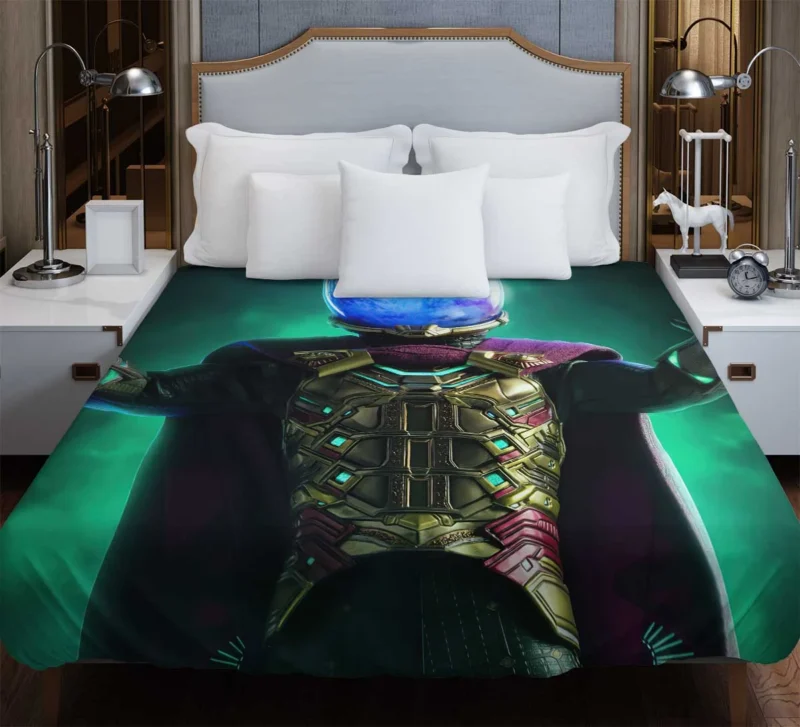 Spider-Man: Far From Home - Mysterio Web of Lies Duvet Cover