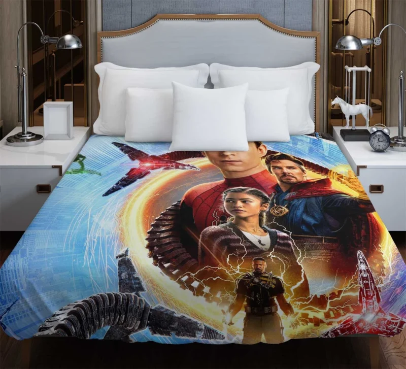 Spider-Man: No Way Home - A Marvel Spectacle Duvet Cover