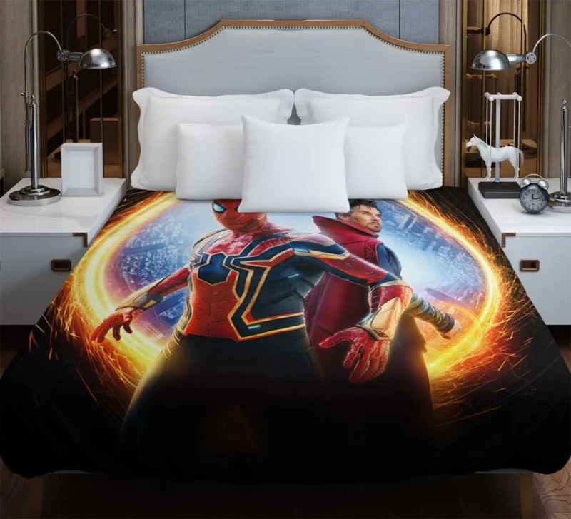 Spider-Man: No Way Home - A Multiverse Odyssey Duvet Cover