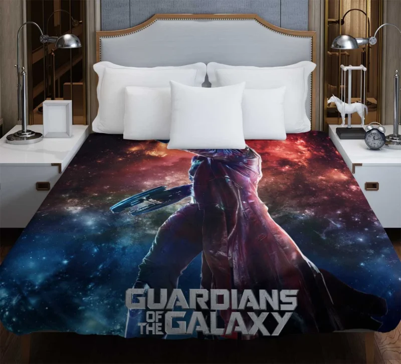 Star Lord: Peter Quill Cosmic Odyssey Duvet Cover