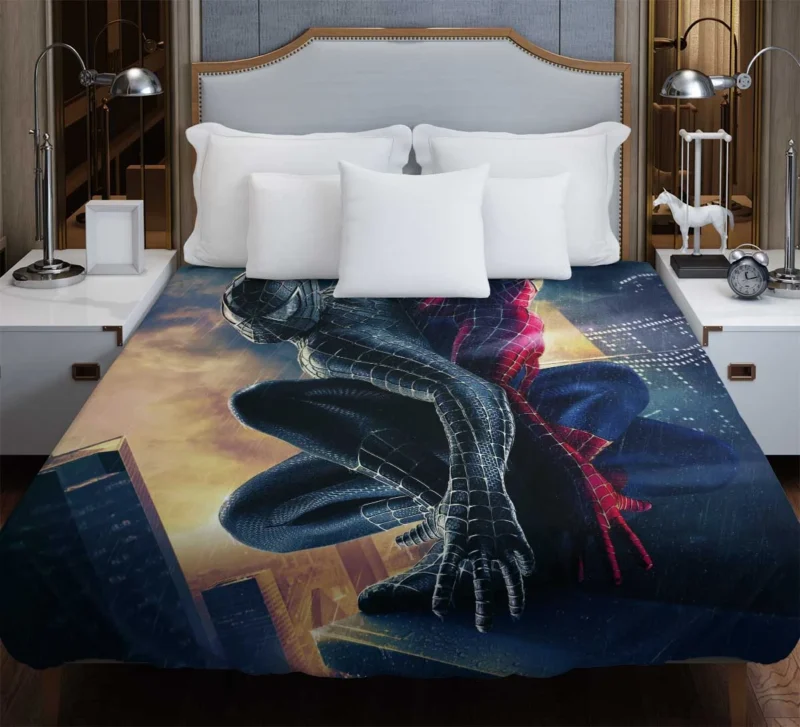 The Amazing Spider-Man: A Hero Journey Duvet Cover