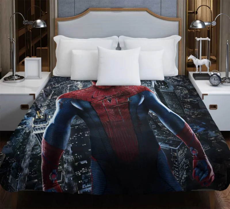 The Amazing Spider-Man: Peter Parker Heroic Journey Duvet Cover