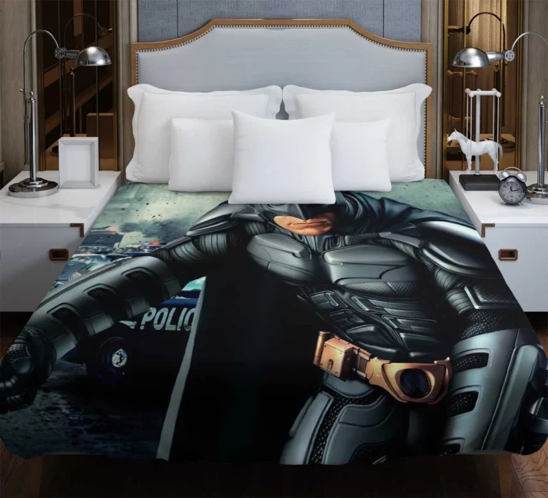 The Dark Knight: A Cinematic Masterpiece Duvet Cover