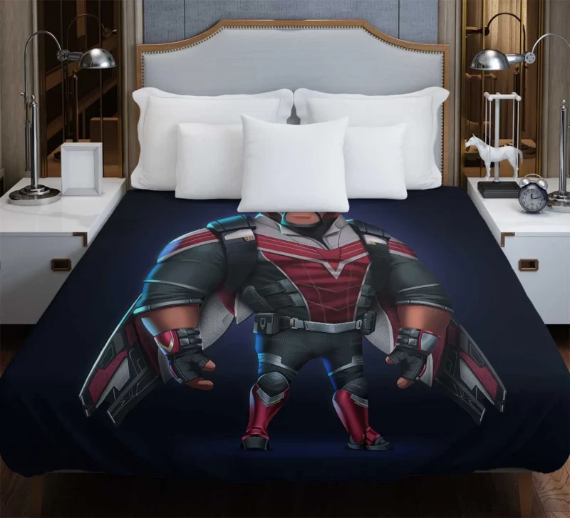 The Falcon and the Winter Soldier: Action-Packed Series Duvet Cover
