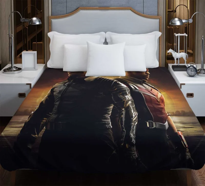 The Falcon and the Winter Soldier: Anthony Mackie Triumph Duvet Cover
