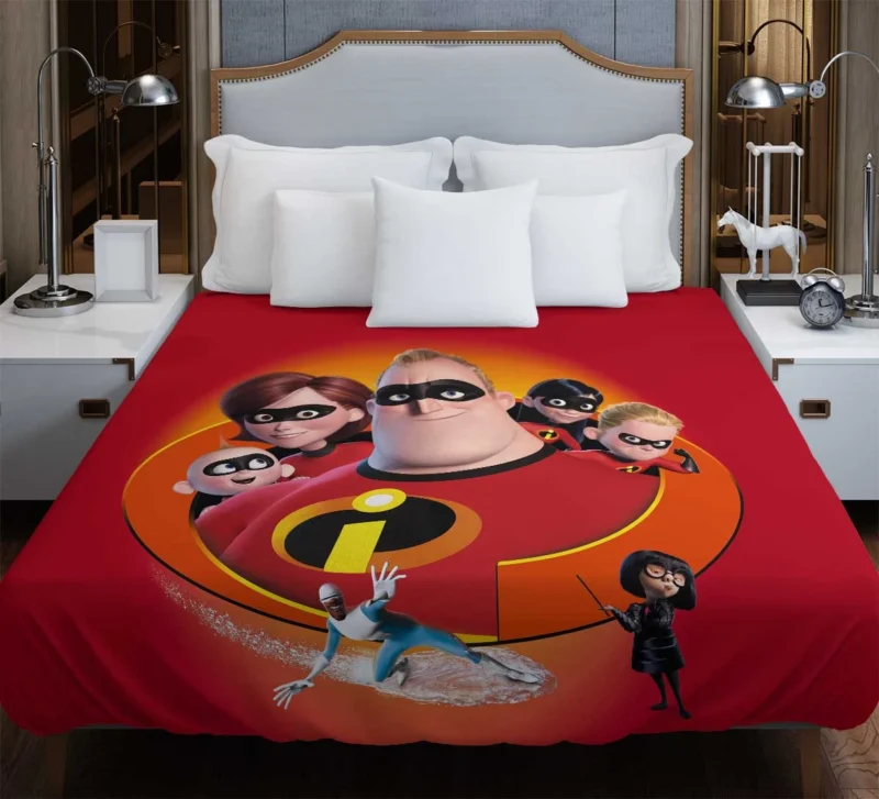 The Incredibles: Disney Superhero Team Duvet Cover