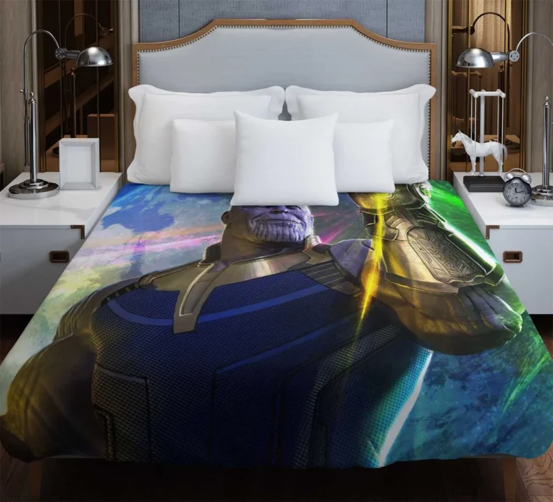 The Mighty Thanos in Avengers: Infinity War Duvet Cover