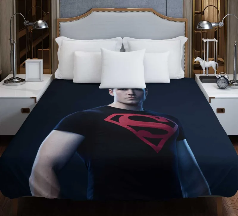Titans TV Show: Superboy Arrival Duvet Cover