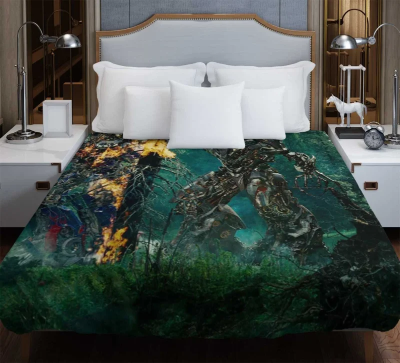 Transformers: Dive into Megatron in Video Game Duvet Cover